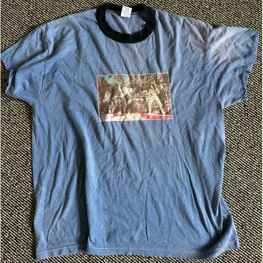 Van Halen Iron On Rare Tee XL California XL